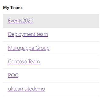 List Joined Teams Using Graph API In SharePoint Framework